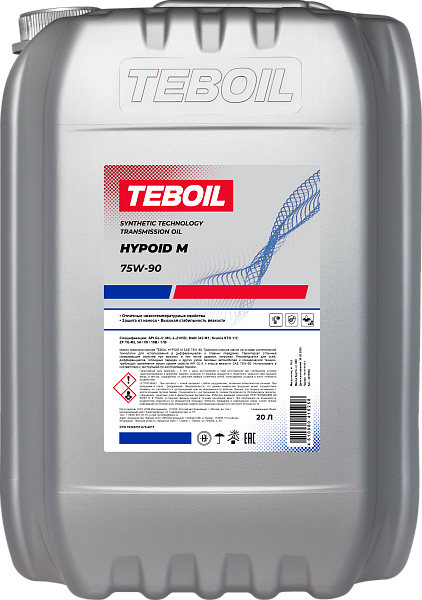 Трансмиссионное масло TEBOIL HYPOID M 75W-90